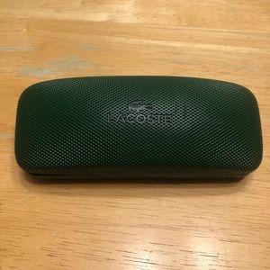 Lacoste Hard Green Eye Glasses Case